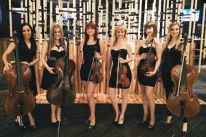 6 Phat Strad girls at Four Seasons